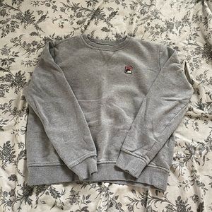 Fila Gray Crewneck Sweatshirt